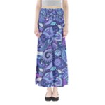 Patterns, Doodles, Pattern, Colorful Full Length Maxi Skirt