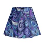 Patterns, Doodles, Pattern, Colorful Mini Flare Skirt