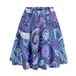 Patterns, Doodles, Pattern, Colorful High Waist Skirt