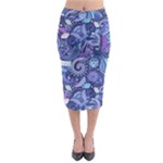 Patterns, Doodles, Pattern, Colorful Midi Pencil Skirt