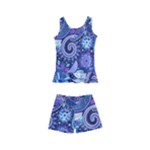 Patterns, Doodles, Pattern, Colorful Kids  Boyleg Swimsuit