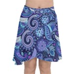 Patterns, Doodles, Pattern, Colorful Chiffon Wrap Front Skirt