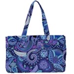 Patterns, Doodles, Pattern, Colorful Canvas Work Bag