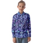 Patterns, Doodles, Pattern, Colorful Kids  Long Sleeve Shirt