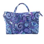 Patterns, Doodles, Pattern, Colorful Carry-on Travel Shoulder Bag