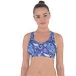 Patterns, Doodles, Pattern, Colorful Cross String Back Sports Bra