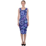 Patterns, Doodles, Pattern, Colorful Sleeveless Pencil Dress