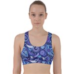 Patterns, Doodles, Pattern, Colorful Back Weave Sports Bra