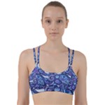 Patterns, Doodles, Pattern, Colorful Line Them Up Sports Bra