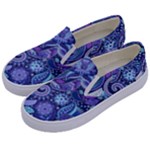 Patterns, Doodles, Pattern, Colorful Kids  Canvas Slip Ons