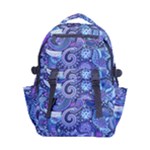 Patterns, Doodles, Pattern, Colorful Carry-on Double Buckle Travel Backpack