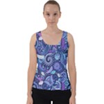 Patterns, Doodles, Pattern, Colorful Velvet Tank Top