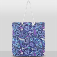 Full Print Rope Handle Tote (Large) 