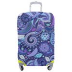 Patterns, Doodles, Pattern, Colorful Luggage Cover (Medium)