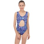 Patterns, Doodles, Pattern, Colorful Center Cut Out Swimsuit