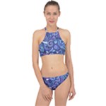 Patterns, Doodles, Pattern, Colorful Halter Bikini Set