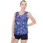 Patterns, Doodles, Pattern, Colorful Bubble Hem Chiffon Tank Top