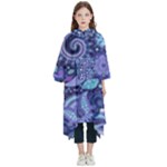 Patterns, Doodles, Pattern, Colorful Kids  Hooded Rain Ponchos