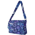 Patterns, Doodles, Pattern, Colorful Full Print Messenger Bag (S)