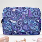 Patterns, Doodles, Pattern, Colorful Make Up Pouch (Medium)