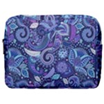 Patterns, Doodles, Pattern, Colorful Make Up Pouch (Large)