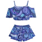 Patterns, Doodles, Pattern, Colorful Kids  Off Shoulder Skirt Bikini