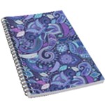 Patterns, Doodles, Pattern, Colorful 5.5  x 8.5  Notebook