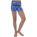 Patterns, Doodles, Pattern, Colorful Kids  Lightweight Velour Yoga Shorts