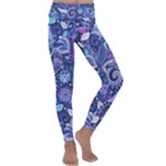 Patterns, Doodles, Pattern, Colorful Kids  Lightweight Velour Classic Yoga Leggings