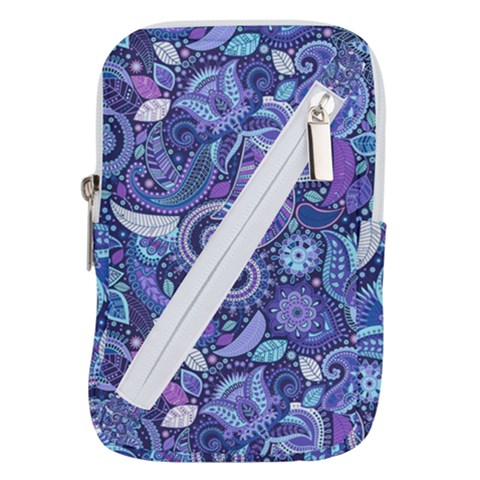 Patterns, Doodles, Pattern, Colorful Belt Pouch Bag (Large) from ArtsNow.com