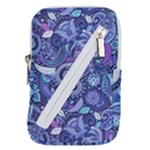 Patterns, Doodles, Pattern, Colorful Belt Pouch Bag (Large)