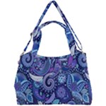 Patterns, Doodles, Pattern, Colorful Double Compartment Shoulder Bag