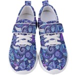 Patterns, Doodles, Pattern, Colorful Women s Velcro Strap Shoes