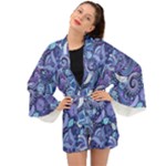 Patterns, Doodles, Pattern, Colorful Long Sleeve Kimono