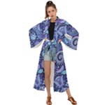 Patterns, Doodles, Pattern, Colorful Maxi Kimono