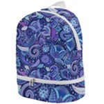 Patterns, Doodles, Pattern, Colorful Zip Bottom Backpack