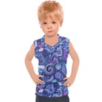 Patterns, Doodles, Pattern, Colorful Kids  Sport Tank Top