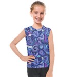 Patterns, Doodles, Pattern, Colorful Kids  Mesh Tank Top