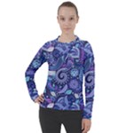 Patterns, Doodles, Pattern, Colorful Women s Pique Long Sleeve T-Shirt