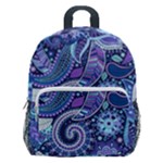 Patterns, Doodles, Pattern, Colorful Kids  Age 5-10 Lightweight School Backpack with Side Pockets