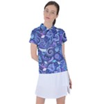 Patterns, Doodles, Pattern, Colorful Women s Polo T-Shirt