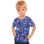 Patterns, Doodles, Pattern, Colorful Kids  Sports T-Shirt