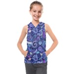 Patterns, Doodles, Pattern, Colorful Kids  Sleeveless Hoodie