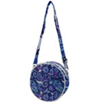 Patterns, Doodles, Pattern, Colorful Crossbody Circle Bag