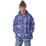 Patterns, Doodles, Pattern, Colorful Kids  Oversized Hoodie