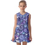 Patterns, Doodles, Pattern, Colorful Kids  Pilgrim Collar Ruffle Hem Dress