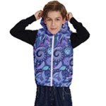 Patterns, Doodles, Pattern, Colorful Kids  Stylish Hooded Puffer Vest