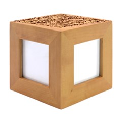 Wood Photo Frame Cube 