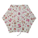 Pink Woodland Animals, Koteto Mini Folding Umbrellas