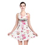 Pink Woodland Animals, Koteto Reversible Skater Dress